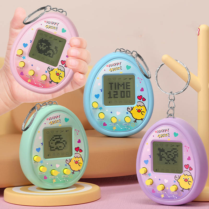 Tamagotchi Electronic Pet Virtual - ของเล่นสัตว์เลี้ยงอิเล็กทรอนิกส์เสมือนจริง ดิจิตอล ทามาก็อตจิ ของเล่นสัตว์ไซเบอร์สำหรับเด็ก ของเล่นจำลองสัตว์เลี้ยงแสนสนุก ของขวัญสำหรับเด็ก