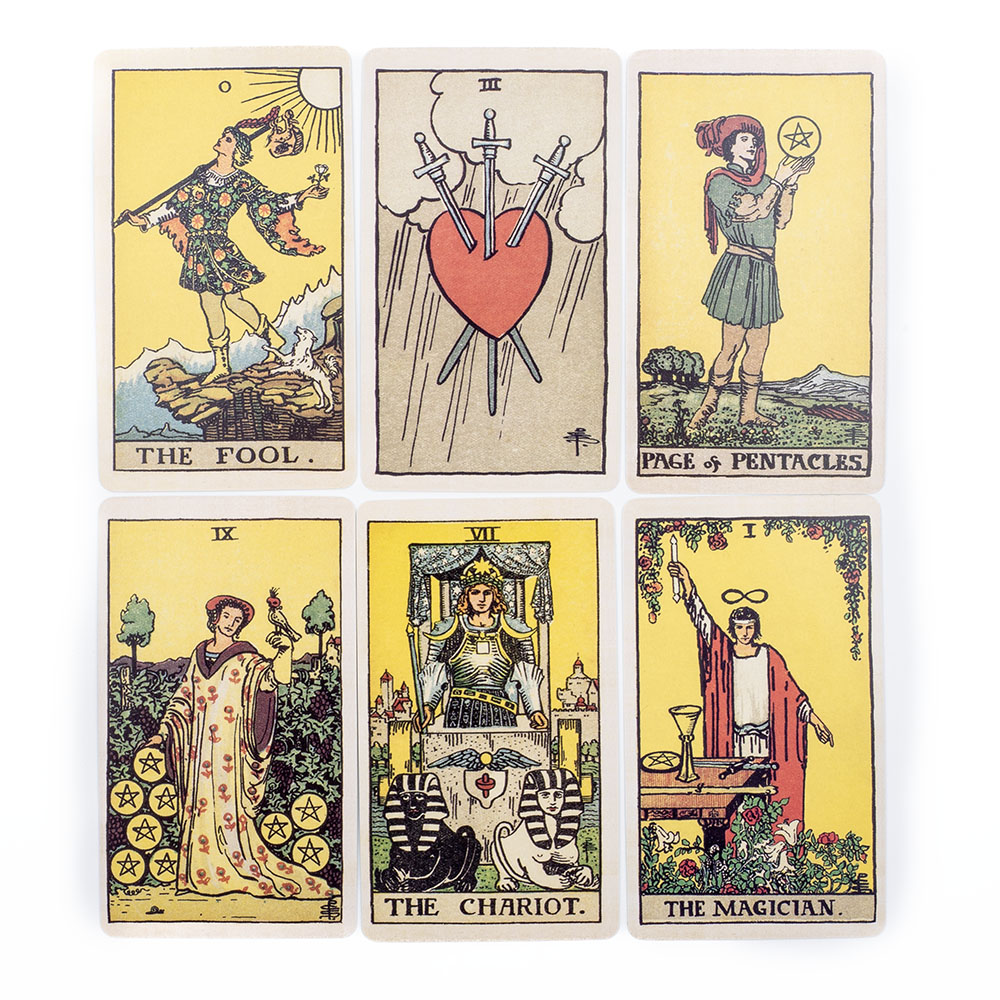 เกมกระดานไพ่ทาโรต์คลาสสิกสําหร - Tarot Cards Deck With Guidebook บทวิจารณ์และราคา