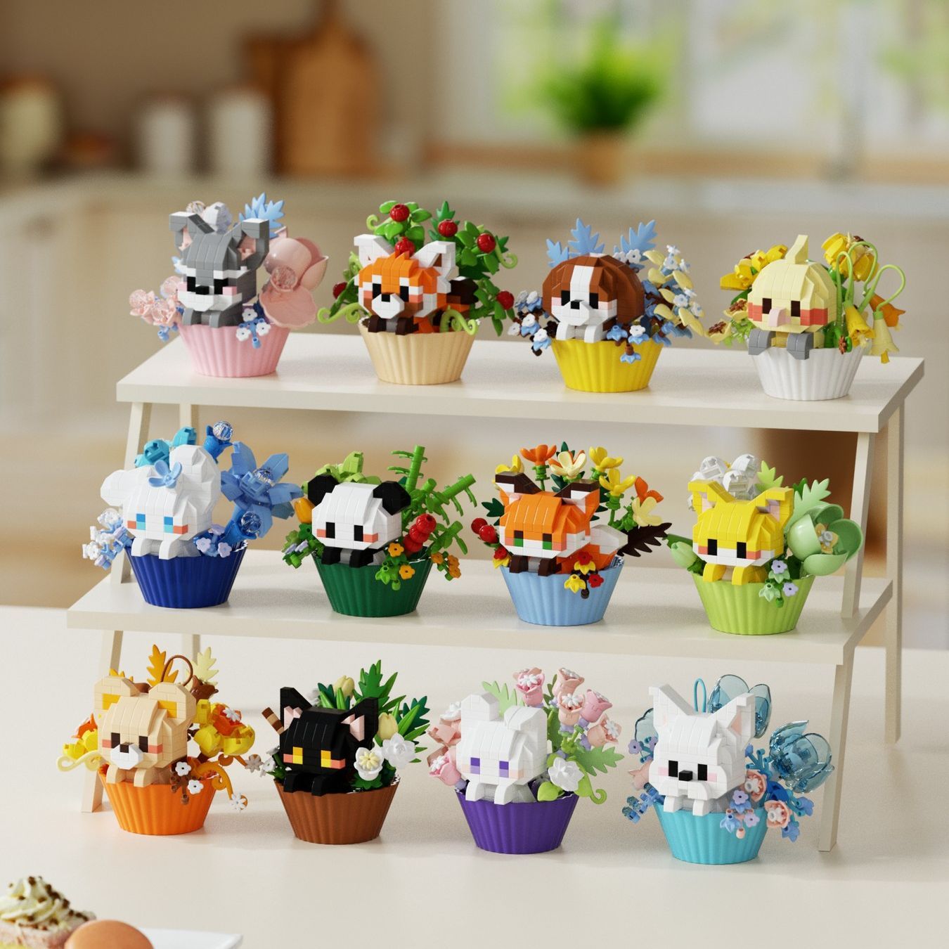 บล็อกตัวต่อรูปสัตว์น่ารักสไตล์ - Building Blocks บทวิจารณ์และราคา