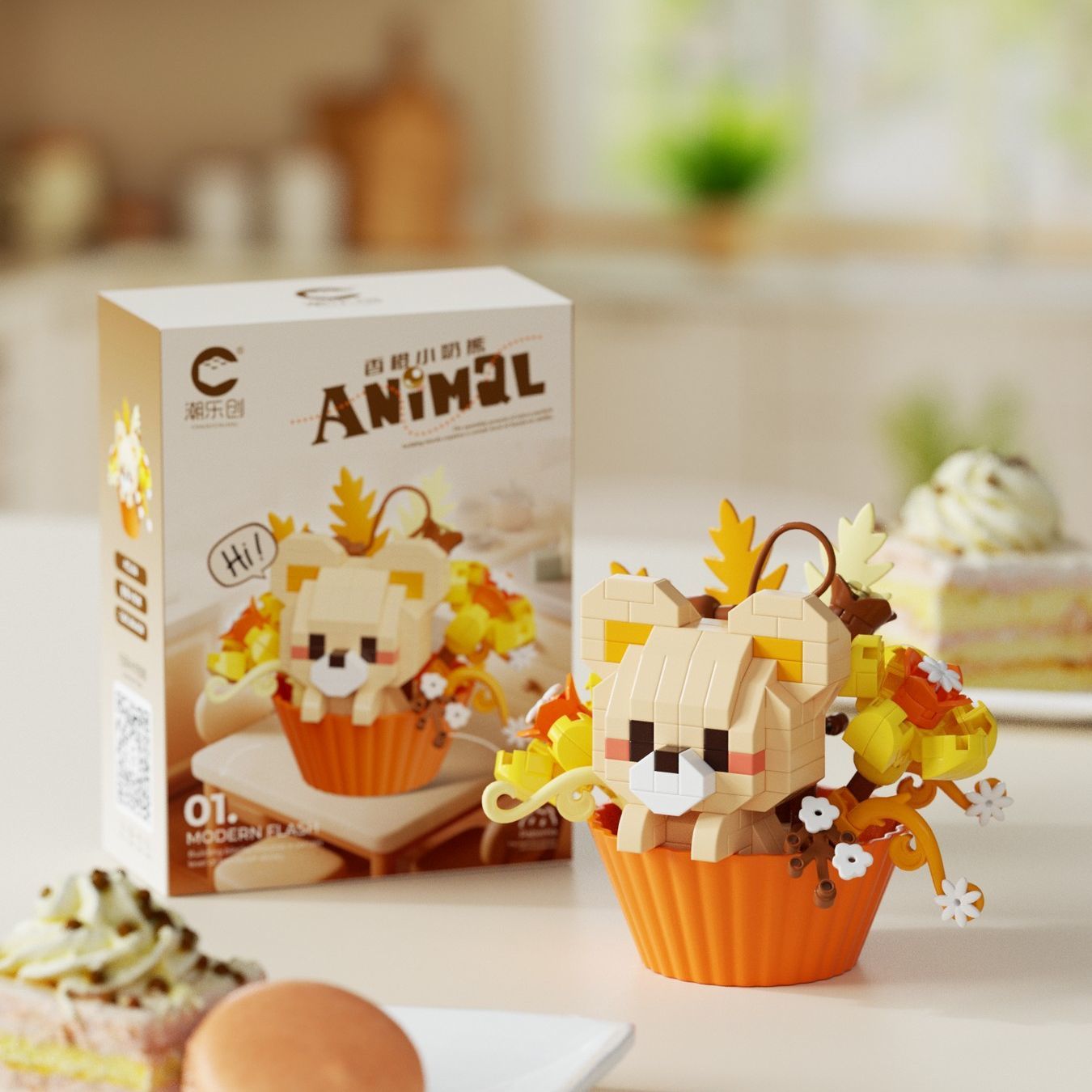 บล็อกตัวต่อรูปสัตว์น่ารักสไตล์ - Building Blocks บทวิจารณ์และราคา