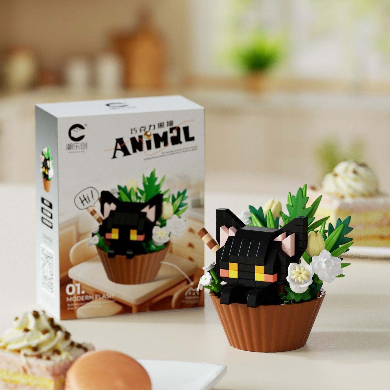 บล็อกตัวต่อรูปสัตว์น่ารักสไตล์ - Building Blocks บทวิจารณ์และราคา