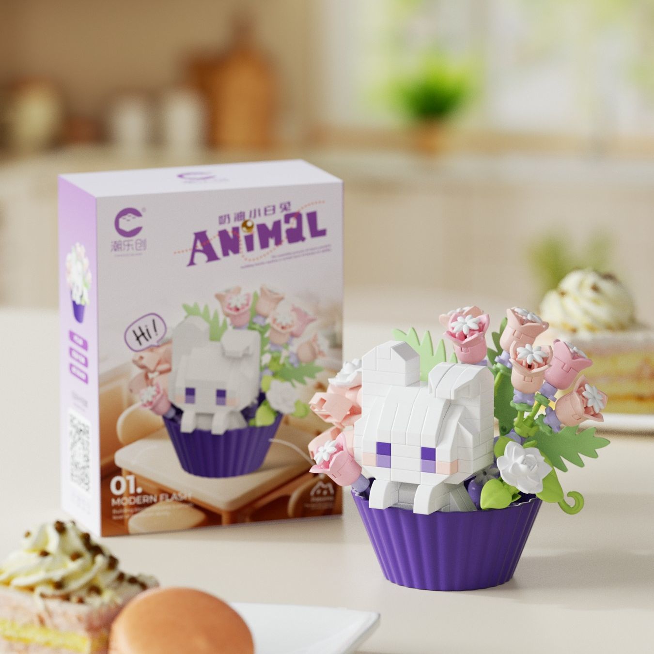 บล็อกตัวต่อรูปสัตว์น่ารักสไตล์ - Building Blocks บทวิจารณ์และราคา