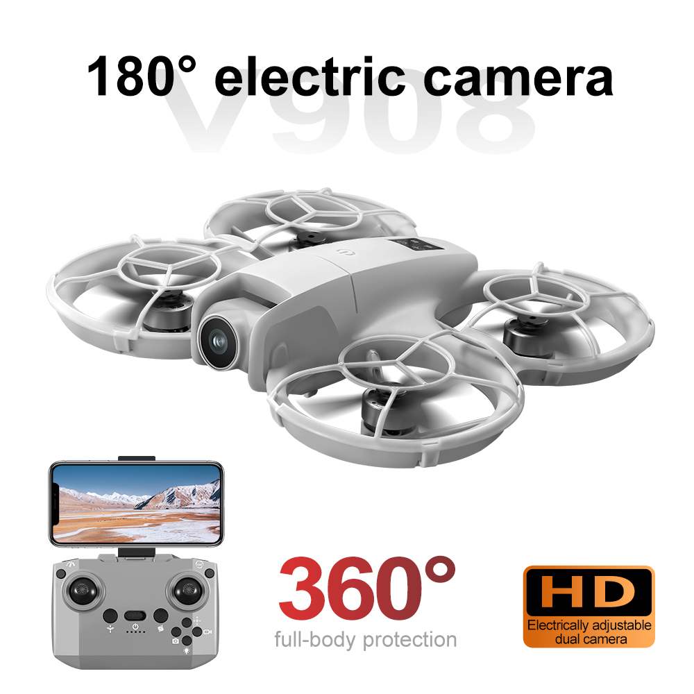 โดรน GPS รุ่นดั้งเดิม V908 แบบ - Fpv Brushless Rc Drone 4K บทวิจารณ์และราคา