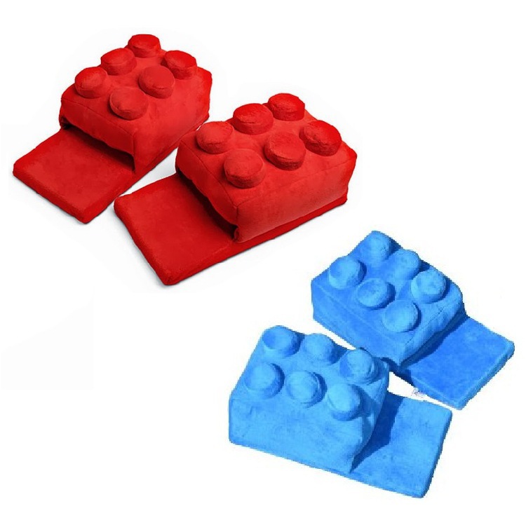 รองเท้าแตะบุขนสัตว์สำหรับผู้หญ - Building Blocks บทวิจารณ์และราคา
