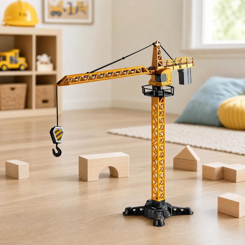 ของเล่นเครนหอคอยจำลองงานก่อสร้ - Educational Toys บทวิจารณ์และราคา