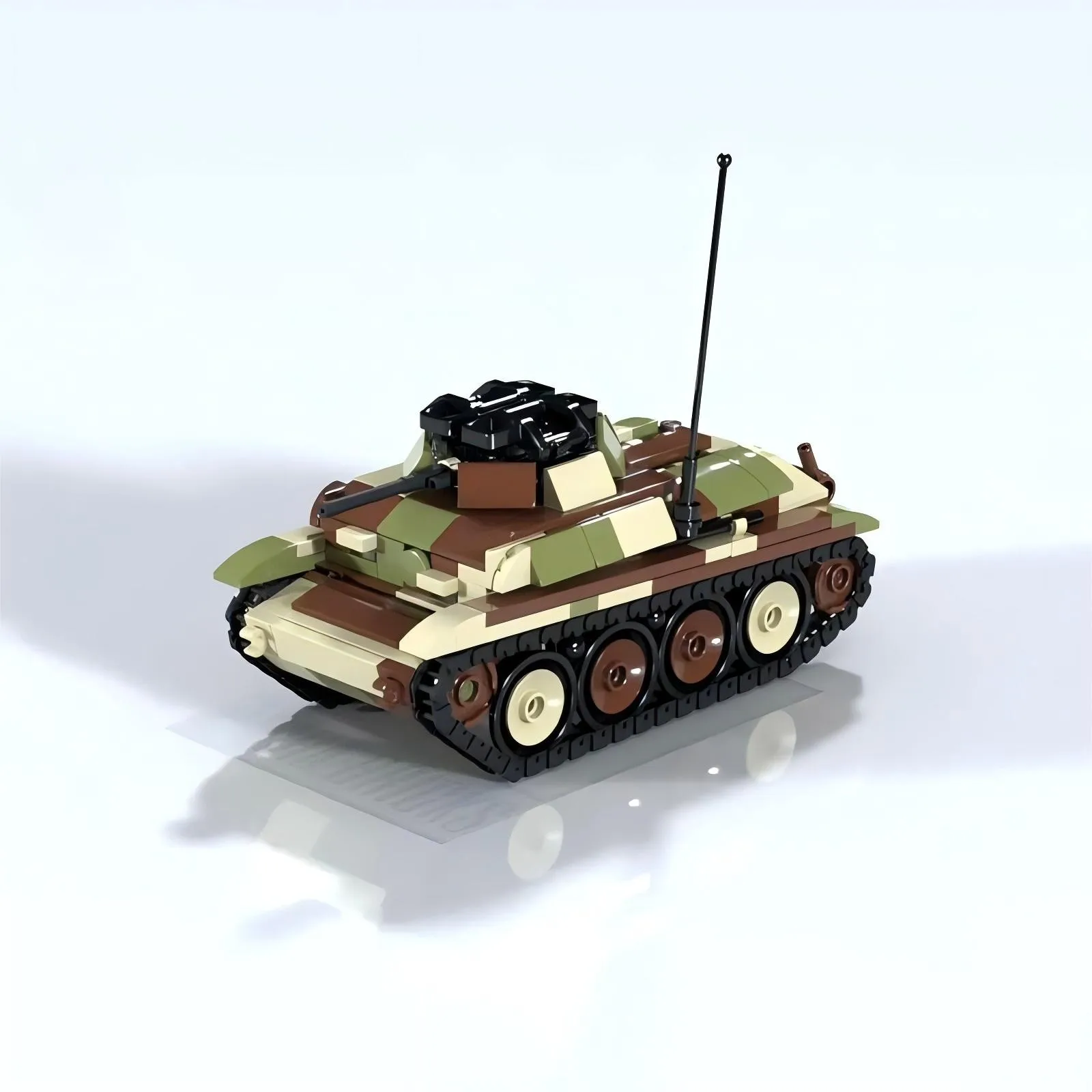  อุปกรณ์ไฮเทค รถต่อสู้ทหารบก  - Lego Compatible Military Tank บทวิจารณ์และราคา
