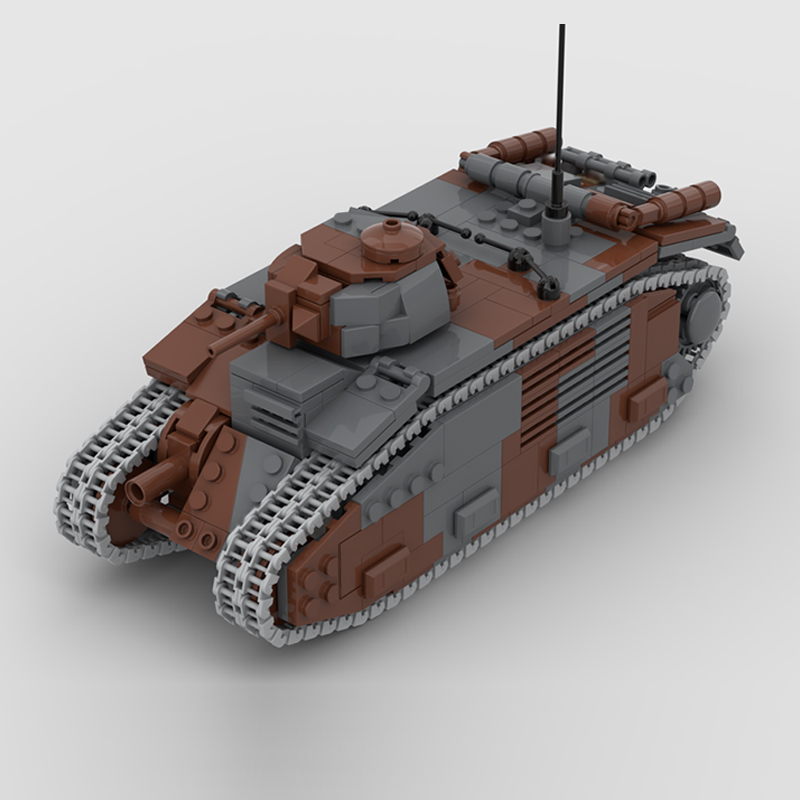 รถถังทหาร B1 Bis รุ่น MOC ตัวต - Lego Compatible Military Tank บทวิจารณ์และราคา
